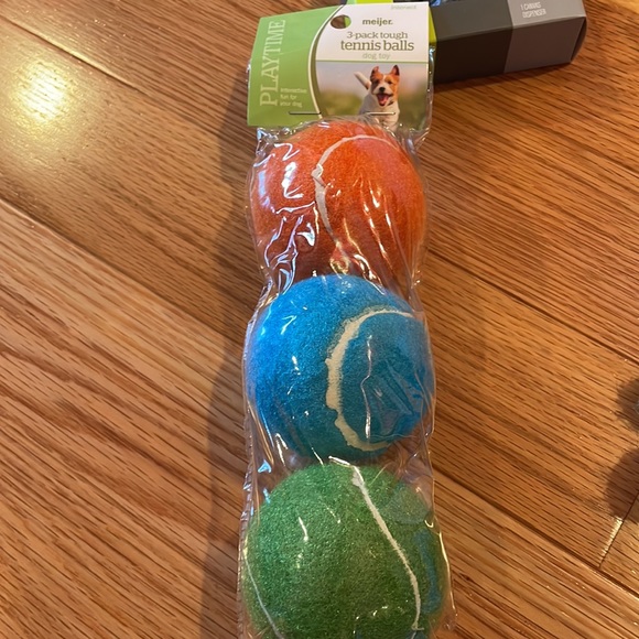 Plush Loofa dog toys, 3 pack tough tennis balls, PL 360 canvas bag & 3 rolls - Picture 6 of 6